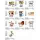 10 Hamtaro Embroidery Designs Collections 06